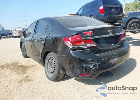 2014 Honda Civic Lx from USA, damaged, VIN 19XFB2F5XEE003442